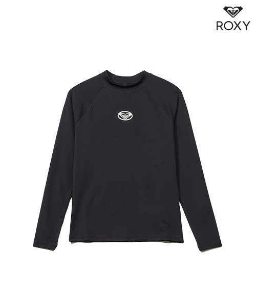 [록시] 본투비 긴팔 래쉬가드 BLK 85